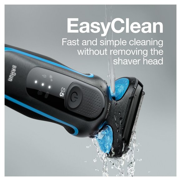 Series 5 5018s Rechargeable Wet Dry Men's Electric Shaver with Charging Stand